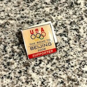 USA Olympics Beijing 2008 Pin Vintage Collectible